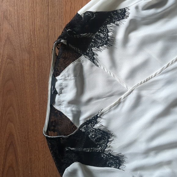 Vero Moda / wrap chiffon long sleeve and tank / M - Picture 3 of 12